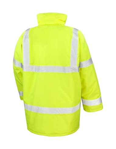 R-R218X-High Vis Motorway Coat